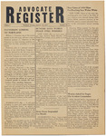 Advocate Register- January 19, 1951