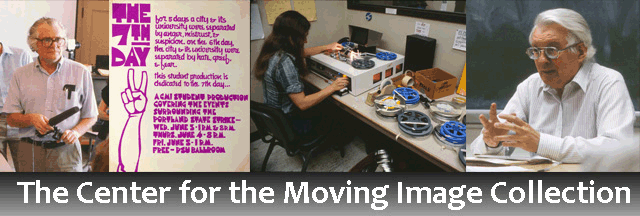 Special Collections: Center for the Moving Image