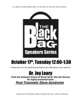 "Post Traumatic Slave Syndrome," -- Part 1, Joy Leary, the Black Bag Speakers Series, PSU, 2006 by Joy Leary