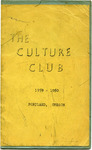 Culture Club, 1959-1960