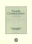 2000 Summer Commencement Program