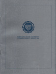 1980 Commencement Program by Commencement