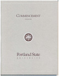 1995 Commencement Program by Thomas Erlich