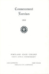 1959 Commencement Program