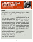 Sociology of Islam & Muslim Societies, Newsletter No. 3 by Tugrul Keskin
