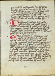 15, Leaf from a treatise on law in Latin