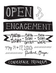 Open Engagement 2010 catalog