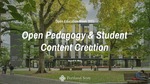 Open Education Week: Open Pedagogy and Student Content Creation