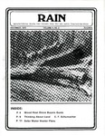 RAIN: Appropriate Technology, Recycling, Video, Community, Energy, Wind, Solar, Land Use, Energy Conserving Lifestyles by ECO-NET