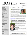 RAPS Sheet, October 2011 by Retirement Association of Portland State