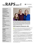 RAPS Sheet, December 2011 by Retirement Association of Portland State