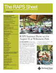 RAPS Sheet, Summer 2018 by Retirement Association of Portland State