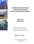 Center for Real Estate Quarterly, Volume 1, Number 1 by Portland State University. Center for Real Estate