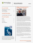 Research & Strategic Partnerships: Quarterly Review, Volume 1, Issue 1 by Portland State University. Research & Strategic Partnerships