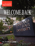 The Portland Spectator, October 2006 by Portland State University. Student Publications Board