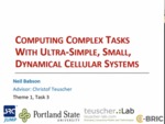 Computing Complex Tasks with Dynamical Cellular Systems