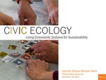 Civic Ecology: Living Community Systems for Sustainability