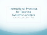 Instructional Practices for Teaching Systems Concepts by Dario Nardi