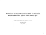 Application of Reconstructability Analysis to the NW Power Grid