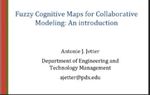 Fuzzy Cognitive Maps for Collaborative Modeling: An introduction by Antonie J. Jetter