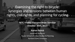 Examining the Right to Bicycle: Synergies and Tensions Between Human Rights, Civil Rights, and Planning for Cycling