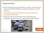 Modeling Injury Outcomes of Crashes involving Heavy Vehicles on Texas Highways by Salvador Hernandez