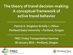 The Theory of Travel Decision-Making: A Conceptual Framework of Active Travel Behavior