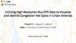 Utilizing High Resolution Bus GPS Data to Visualize and Identify Congestion Hot-spots in Urban Arterials
