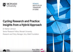 Cycling Research and Practice in Australia: Insights from a Hybrid Approach by Marilyn Johnson