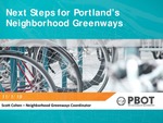 Next Steps for Portland’s Neighborhood Greenways