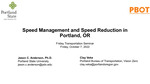 Speed Management and Speed Reduction in Portland, OR by Jason C. Anderson and Clay Veka