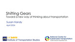 Shifting Gears: Toward a New Way of Thinking About Transportation by Susan Handy