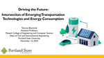 Driving the Future: Intersection of Emerging Transportation Technologies and Energy Consumption