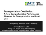 Webinar: Transport Cost Index: A New Comprehensive Performance Measure for Transportation and Land Use