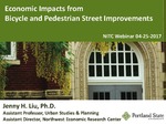 Webinar: Economic Impacts from Bicycle and Pedestrian Street Improvements by Jenny H. Liu
